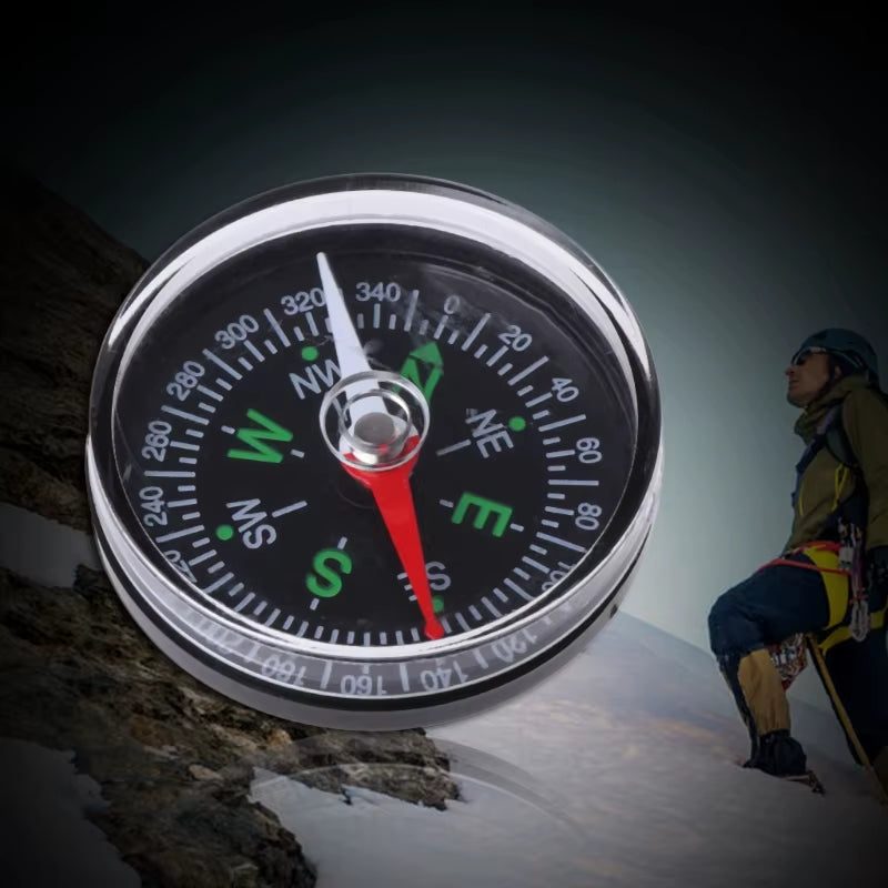 Camping Hiking Compass Navigation Portable Handheld Compass Survival Practical Guider Outdoor Camping Survival Compass